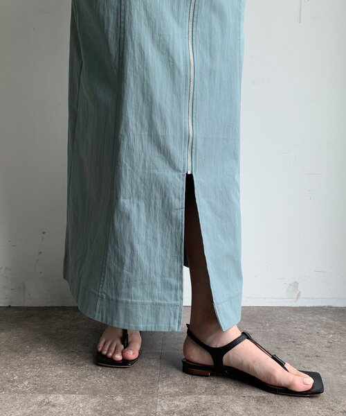 WEB限定】 ジップアップジャンスカ（ワンピース）｜DouDou（ドゥドゥ