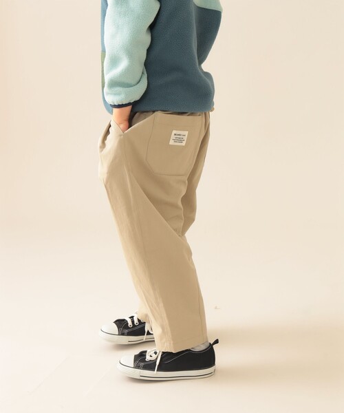 BEAMS mini（ビームスミニ）の「タック バルーン パンツ 2025FW（90～150cm）（その他パンツ・キッズ・ベージュ/インディゴブルー・90/100/110/120/130/140/150）」の4枚目の写真