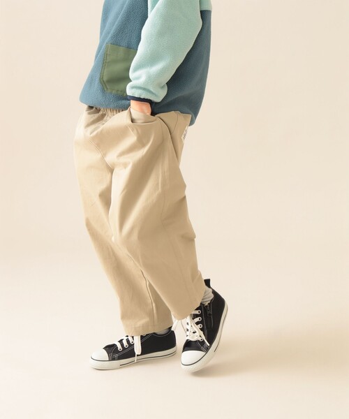 BEAMS mini（ビームスミニ）の「タック バルーン パンツ 2025FW（90～150cm）（その他パンツ・キッズ・ベージュ/インディゴブルー・90/100/110/120/130/140/150）」の5枚目の写真