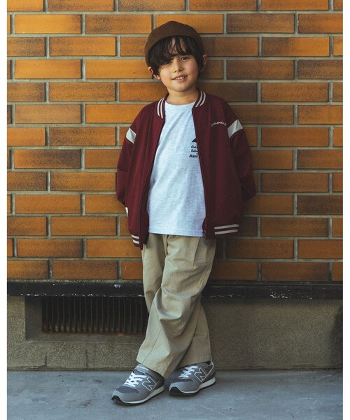 BEAMS mini（ビームスミニ）の「タック バルーン パンツ 2025FW（90～150cm）（その他パンツ・キッズ・ベージュ/インディゴブルー・90/100/110/120/130/140/150）」の11枚目の写真