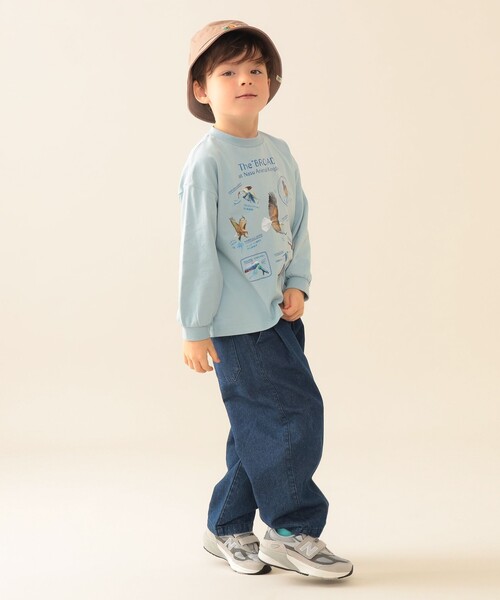 BEAMS mini（ビームスミニ）の「タック バルーン パンツ 2025FW（90～150cm）（その他パンツ・キッズ・ベージュ/インディゴブルー・90/100/110/120/130/140/150）」の19枚目の写真