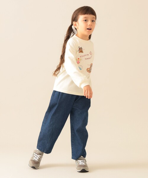 BEAMS mini（ビームスミニ）の「タック バルーン パンツ 2025FW（90～150cm）（その他パンツ・キッズ・ベージュ/インディゴブルー・90/100/110/120/130/140/150）」の21枚目の写真