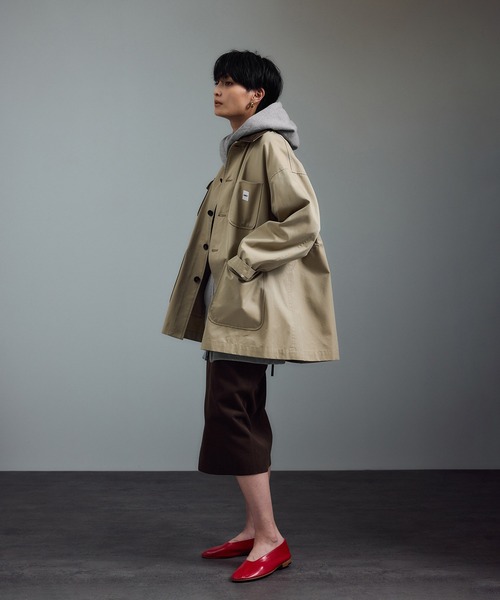 AMERICANA（アメリカーナ）の「【Americana（アメリカーナ） for SALON】別注ジップフーディー（パーカー・レディース・グレー系その他/ブラウン系その他/ベージュ系その他2・FREE）」の6枚目の写真