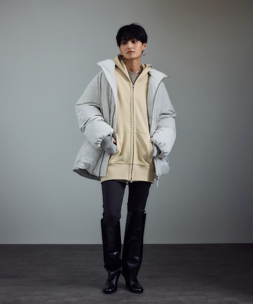 AMERICANA（アメリカーナ）の「【Americana（アメリカーナ） for SALON】別注ジップフーディー（パーカー・レディース・グレー系その他/ブラウン系その他/ベージュ系その他2・FREE）」の8枚目の写真