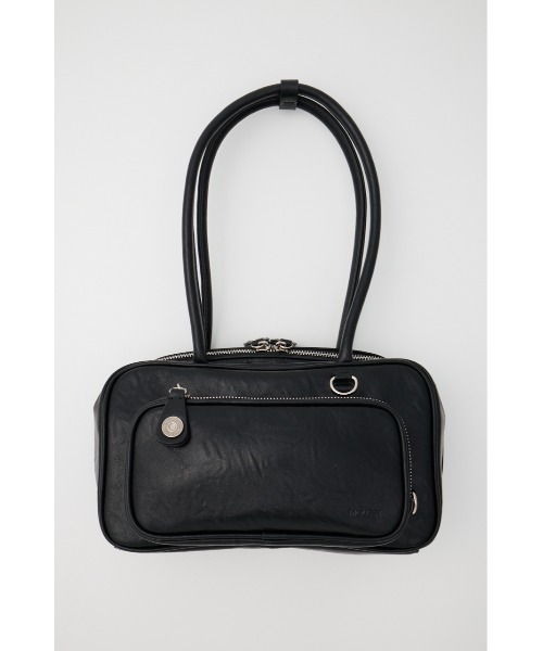 MOUSSY（マウジー）の「BIG POCKET ミニトートバッグ（ショルダーバッグ・レディース・ブラウン/レッド/ブラック・FREE）」の4枚目の写真