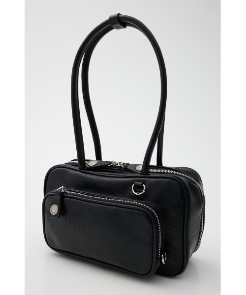 新品◆MOUSSY◆POCKET ボストンバッグ& CHARM カードケース付 セール】POCKET BOSTON バッグ（ボストンバッグ）｜MOUSSY（マウジー