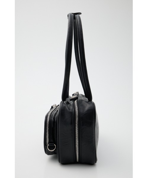 MOUSSY（マウジー）の「BIG POCKET ミニトートバッグ（ショルダーバッグ・レディース・ブラウン/レッド/ブラック・FREE）」の7枚目の写真