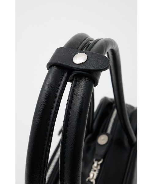 MOUSSY（マウジー）の「BIG POCKET ミニトートバッグ（ショルダーバッグ・レディース・ブラウン/レッド/ブラック・FREE）」の8枚目の写真