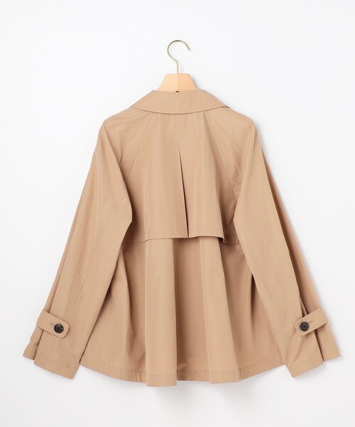 セール】タイプライターショート トレンチコート（トレンチコート