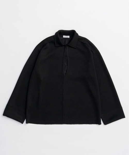 MAISON SPECIAL(メゾンスペシャル)の「Sheer Mesh Collar Pullover/シアーメッシュカラープルオーバー(Tシャツ/カットソー・レディース・イエロー/ブラック/ホワイト・FREE)」の10枚目の写真