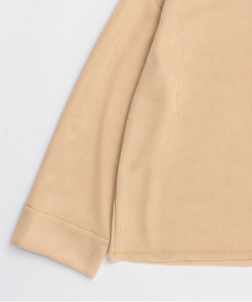 MAISON SPECIAL(メゾンスペシャル)の「Sheer Mesh Collar Pullover/シアーメッシュカラープルオーバー(Tシャツ/カットソー・レディース・イエロー/ブラック/ホワイト・FREE)」の15枚目の写真