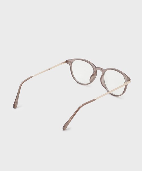 OPAQUE.CLIP（オペークドットクリップ）の「【UVカット/ブルーライトカット】ダテメガネ、サングラス（サングラス・レディース・グレー/ブラック系4/ダークブラウン系/ブラック・00）」の7枚目の写真