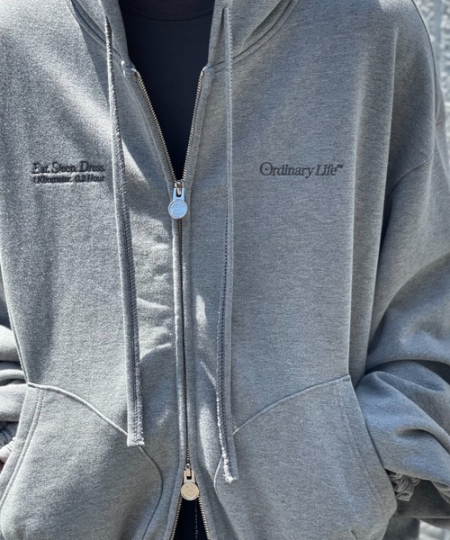 SHINYA KOZUKA/シンヤコズカ/ORDINARY OLD STYLE ZIP HOODIE（パーカー