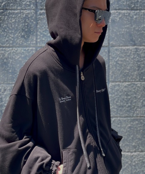 ぴと SHINYA KOZUKA/シンヤコズカ/ORDINARY OLD STYLE ZIP HOODIE