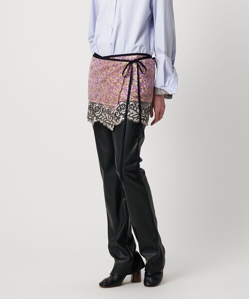 AEWEN MATOPH（イウエン マトフ）の「＜AEWEN MATOPH＞チュールスパンコールレースラップスカート（スカート・レディース・ピンク/ベージュ・FREE）」の5枚目の写真