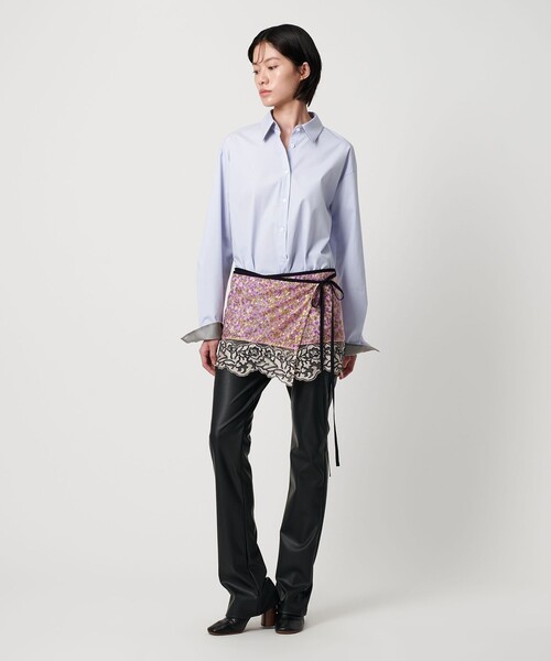 AEWEN MATOPH（イウエン マトフ）の「＜AEWEN MATOPH＞チュールスパンコールレースラップスカート（スカート・レディース・ピンク/ベージュ・FREE）」の7枚目の写真