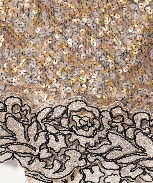 AEWEN MATOPH（イウエン マトフ）の「＜AEWEN MATOPH＞チュールスパンコールレースラップスカート（スカート・レディース・ピンク/ベージュ・FREE）」の22枚目の写真