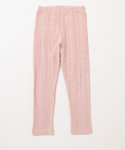 ever closet（エバークローゼット）の「ニットジャガード レギンス（レギンス/スパッツ・キッズ・ライトグレー/ブラック/アイボリー/ピンク/グレー系その他/モカ・80ｃｍ/90cm/110cm/100cm/120cm/130cm/140cm）」の19枚目の写真
