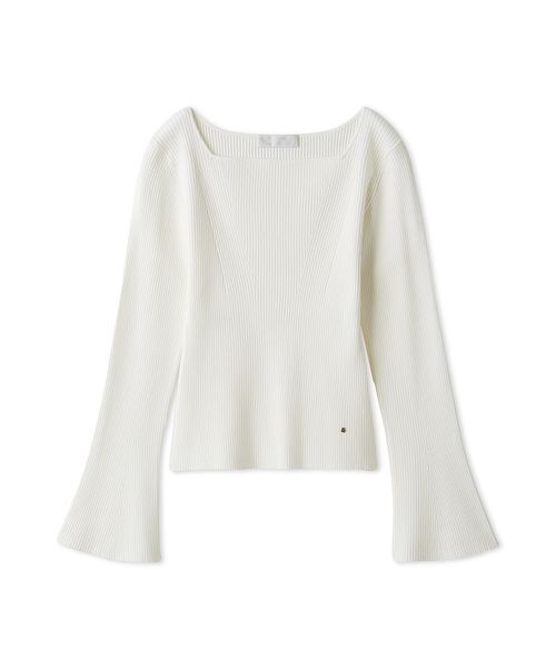 CELFORD【HANAE MORIコラボ】プリーツスリーブニットプルオーバー CELFORD【HANAE MORIコラボ】プリーツスリーブニットプルオーバー