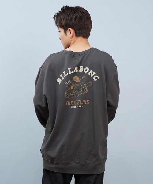 セール】BILLABONG/ビラボン トレーナー スウェット クルーネック ロゴ