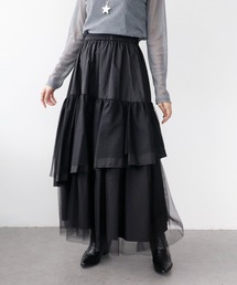 threetimesスカートs S 韓国 threetimes(スリータイムズ) スカート(レディース