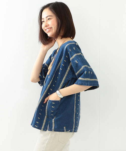 orSlow（オアスロウ）の「orslow / KIMONO インディゴシャツ（シャツ