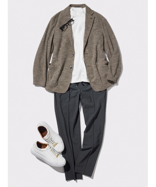 PT MALPENSA 4S プレーン（スラックス）｜AOURE（アウール