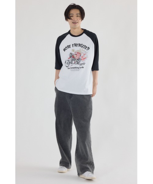 RODEO CROWNS WIDE BOWL（ロデオクラウンズワイドボウル）の「チルイージーデニムパンツ（デニムパンツ・メンズ・ブルー/ブラック・MEDIUM/LARGE）」の22枚目の写真