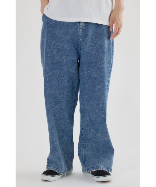 RODEO CROWNS WIDE BOWL（ロデオクラウンズワイドボウル）の「チルイージーデニムパンツ（デニムパンツ・メンズ・ブルー/ブラック・MEDIUM/LARGE）」の3枚目の写真