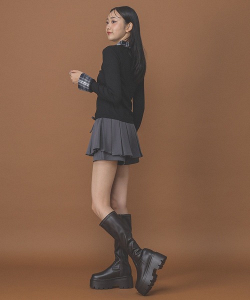 3.3 Field Trip (3.3フィールドトリップ)の「3.3 Field Trip/厚底ロングブーツ(ブーツ・レディース・ブラウン/ブラック・MEDIUM/LARGE/SMALL/X-LARGE)」の13枚目の写真