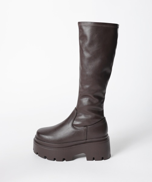 3.3 Field Trip (3.3フィールドトリップ)の「3.3 Field Trip/厚底ロングブーツ(ブーツ・レディース・ブラウン/ブラック・MEDIUM/LARGE/SMALL/X-LARGE)」の17枚目の写真