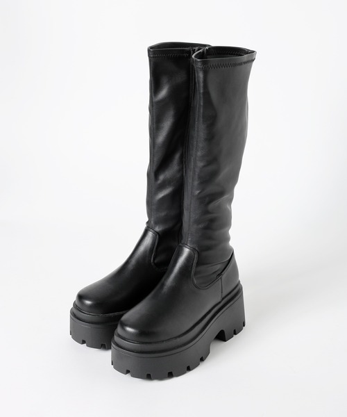 3.3 Field Trip (3.3フィールドトリップ)の「3.3 Field Trip/厚底ロングブーツ(ブーツ・レディース・ブラウン/ブラック・MEDIUM/LARGE/SMALL/X-LARGE)」の14枚目の写真