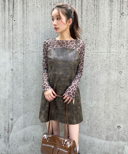 3.3 Field Trip （3.3フィールドトリップ）の「3.3 Field Trip／アソートキャミワンピース（ワンピース・レディース・ブラック/ブラウン/その他1/キャメル・SMALL/MEDIUM）」の15枚目の写真