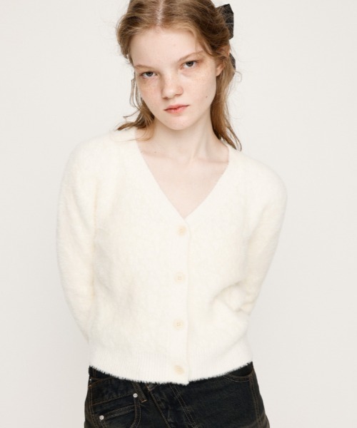 SLY 【LIMITED ITEM】SHAGGY LOOSE カーディガン SLY | 【LIMITED ITEM】SHAGGY LOOSE カーディガン