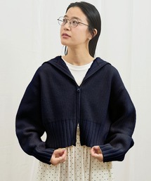 fig London | _AIR WOOL zip cardigan(カーディガン/ボレロ)
