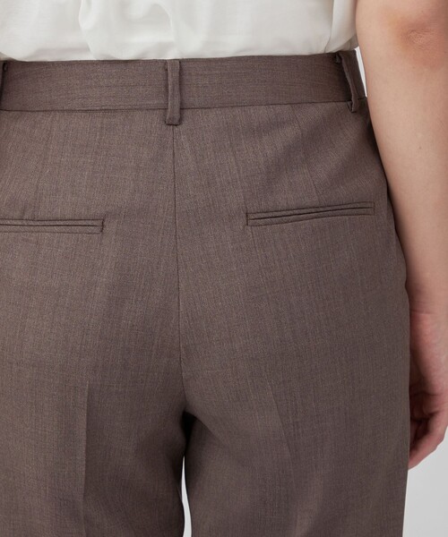 TOMORROWLAND collection(トゥモローランドコレクション)の「365 TWILL ペンシルパンツ(スラックス・レディース・ライトブラウン・36/34)」の8枚目の写真