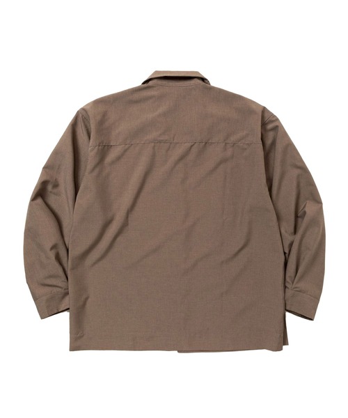 meanswhile(ミーンズワイル)の「Tropical Side Slit Open Collar L/S SH(シャツ/ブラウス・メンズ・ベージュ系その他/オフホワイト/ネイビー・3(L)/2(M)/4(XL)/1(S))」の14枚目の写真