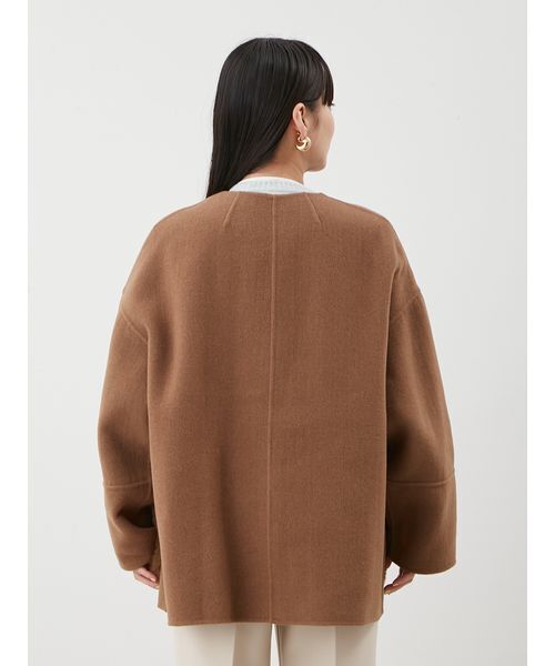 WEB限定カラー】2wayファーポケットリバーコート（チェスター