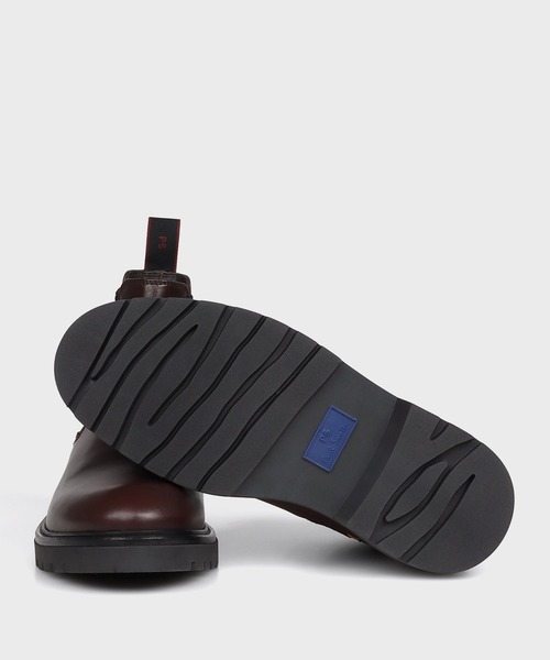 PS Paul Smith（ピーエスポールスミス）の「“Xenon” チェルシーブーツ【250820 XENO】（ブーツ・メンズ・ダークブラウン/ブラック・MEDIUM/SMALL/X-LARGE/LARGE）」の10枚目の写真