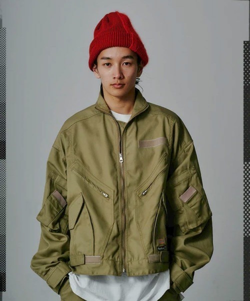 FACETASM】FACETASM×DICKIES FLIGHT JACKET / ベージュ [JOO-JK-U03