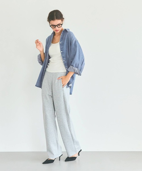 coca(coca)(コカ)の「ボリュームスリーブデニムシャツ(シャツ/ブラウス・レディース・ブルー・M/L/S)」の10枚目の写真
