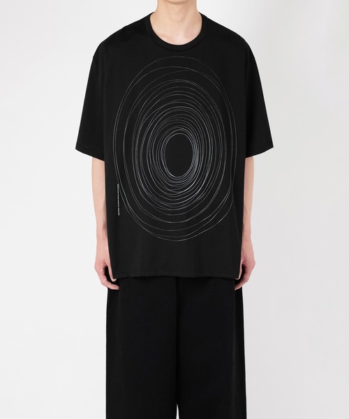 LAD MUSICIAN（ラッドミュージシャン）の「PRINT SUPER BIG T-SHIRT（Tシャツ/カットソー・メンズ・ブラック・FREE）」の2枚目の写真