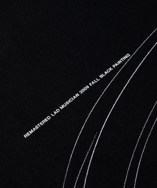 LAD MUSICIAN（ラッドミュージシャン）の「PRINT SUPER BIG T-SHIRT（Tシャツ/カットソー・メンズ・ブラック・FREE）」の4枚目の写真