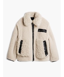 Sherpa fleece trim jacket / シェルパフリーストリムジャケット