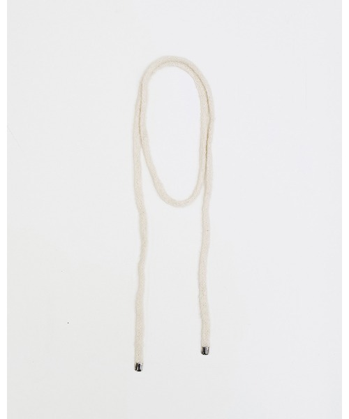 TODAYFUL（トゥデイフル）の「Knit Ribbon Choker（チョーカー・レディース・チョコ/グレー/キナリ・FREE）」の4枚目の写真