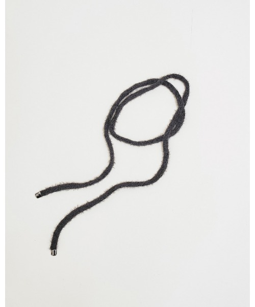 TODAYFUL（トゥデイフル）の「Knit Ribbon Choker（チョーカー・レディース・チョコ/グレー/キナリ・FREE）」の7枚目の写真