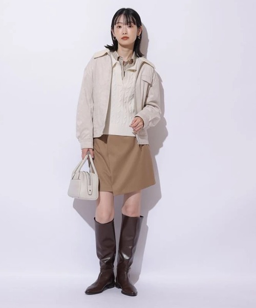 スカート my. ベルト付きミニスカート（スカート）｜Mystrada（マイストラーダ）の