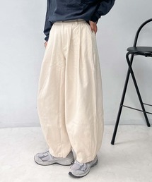 AS KNOW AS plus（アズノゥアズプラス）の「デニムハイウエストバルーンパンツ（デニムパンツ）」