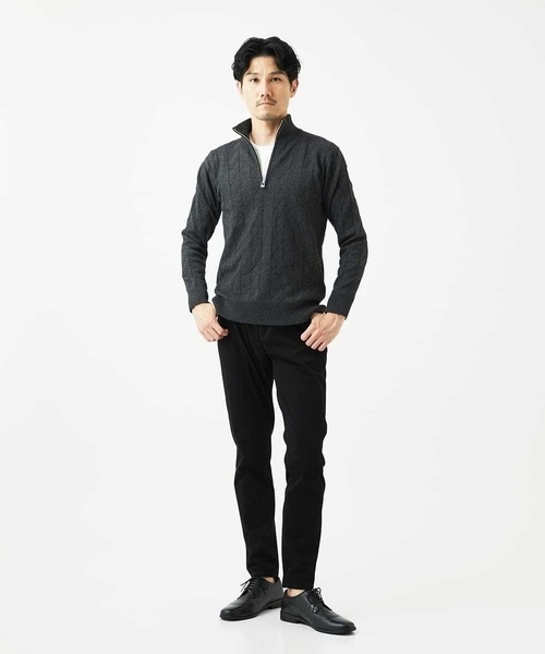 MK MICHEL KLEIN HOMME （エムケーミッシェルクランオム）の「【全5サイズ展開】マジックストレッチパンツ／2025AW（その他パンツ・メンズ・ブラック/ネイビー/グレー・46/48/50/52/44）」の13枚目の写真