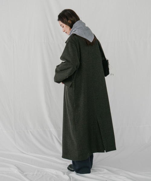 duei(デュイ)の「チェックロングコート(その他アウター・レディース・ブラック・FREE)」の21枚目の写真